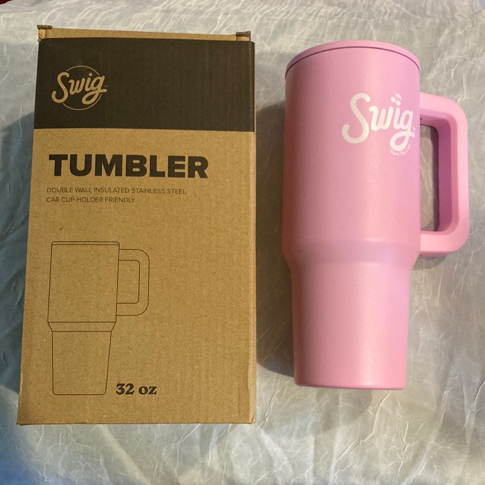 Swig Limited Edition For Breast Cancer Awareness Pink Tumbler - 32 oz